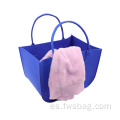 Bolsas de compras de cestería de cesta de cesta de Navidad